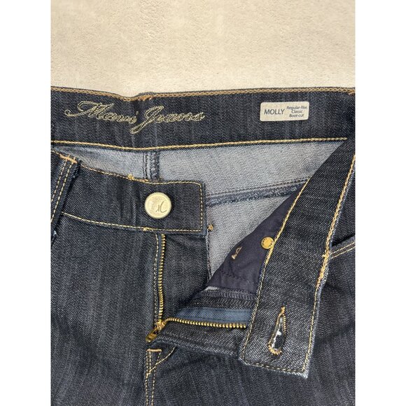 Mavi Jeans Womens 27x32 Blue Denim‎ Molly Regular Rise Classic Boot Cut - Picture 3 of 9
